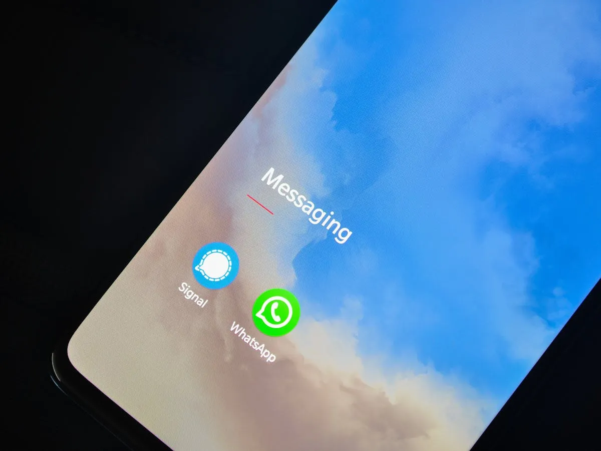 Person sending a WhatsApp voice note about their meal to an AI nutrition tracking bot on their smartphone
